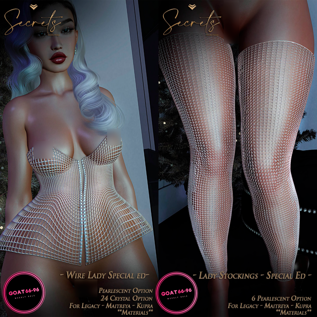 Wire Lady Special Edition - Inithium/Legacy/Maitreya | Lady Stockings Special Edition - Inithium/Legacy/Maitreya