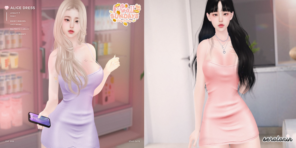 Alice Dress - Legacy/MaitreyaX/Reborn/+mods	&lt;a href=&quot;http://maps.secondlife.com/secondlife/Vanilla%20Sky/30/57/750&quot;&gt;Teleport&lt;/a&gt;