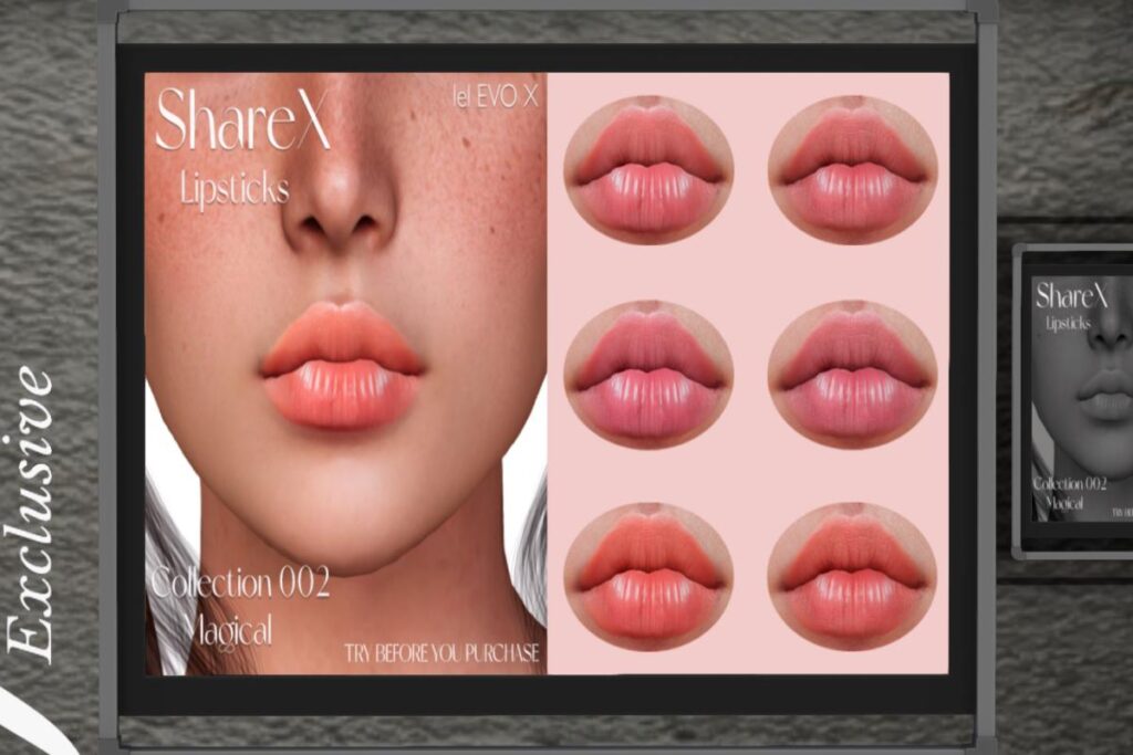 Collection 002 Magical Lipstick - EvoX, L$200