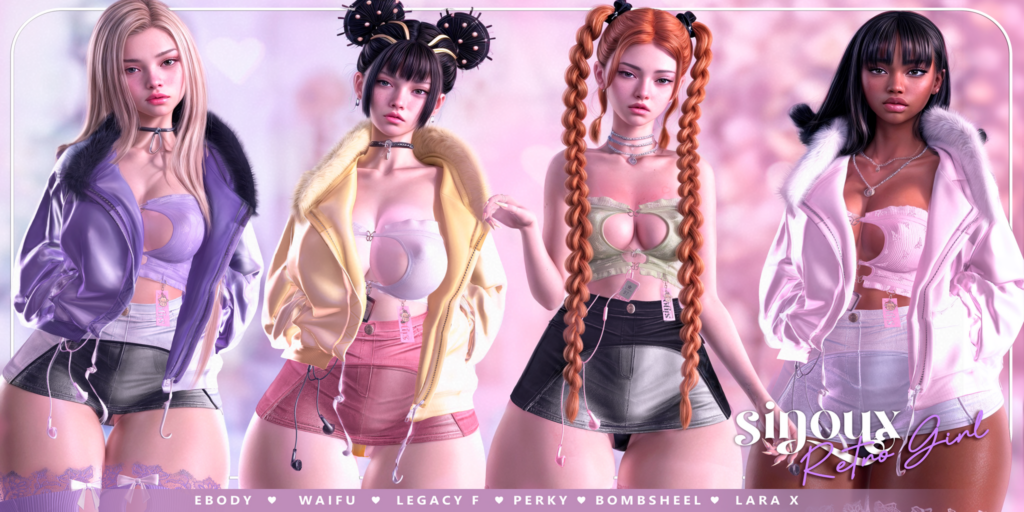 Retro Girl Set - Legacy/MaitreyaX/Reborn/+mods