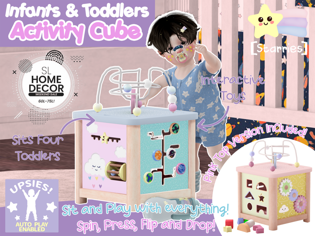 Infants &amp; Toddlers Activity Cube