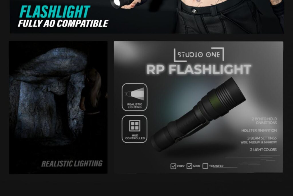 RP Flashlight AO Compatible, L$295