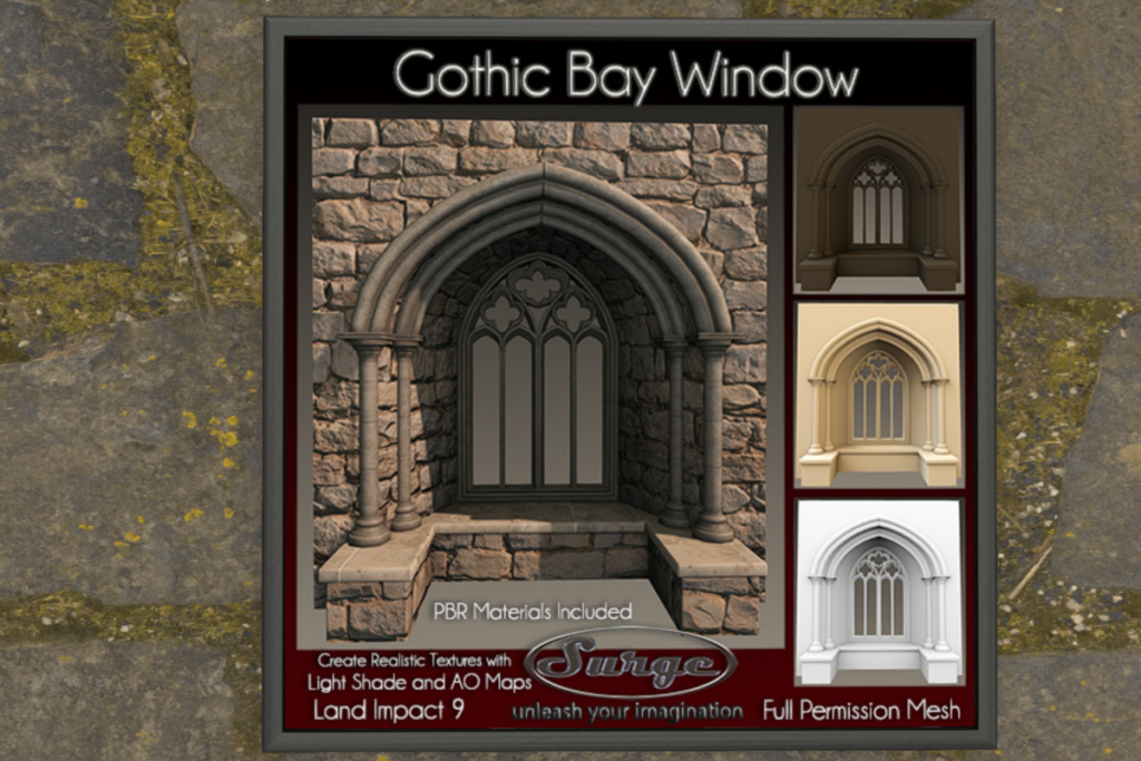 Gothic Bay Window, L$999