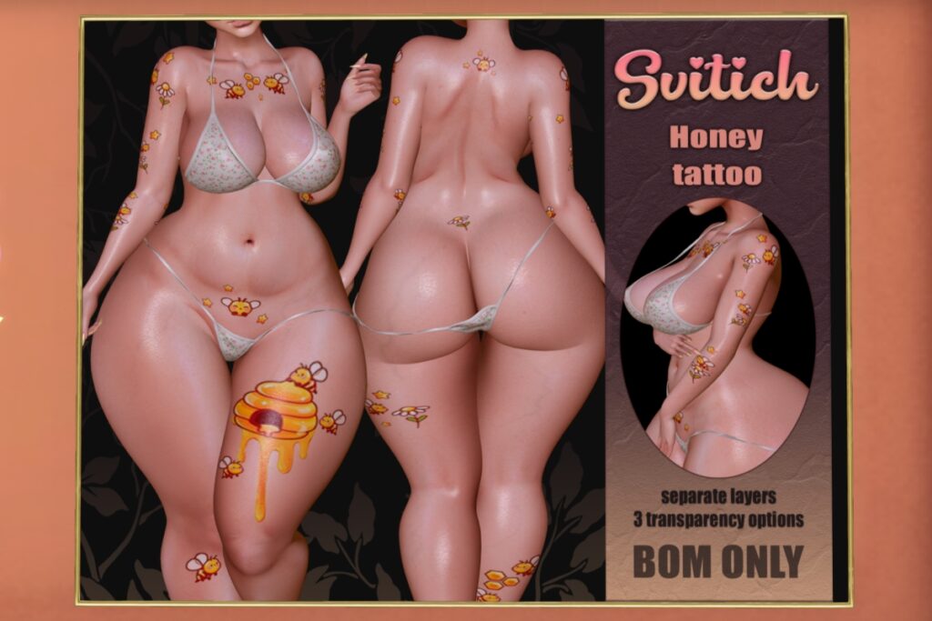 Honey Tattoo - BOM, L$299