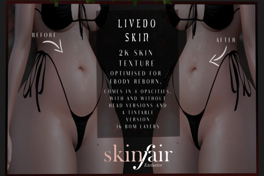 Livedo Skin - BOM, L$249