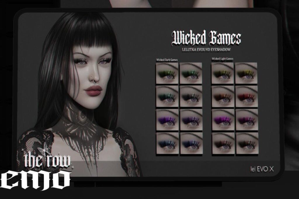 Wicked Games Eyeshadow - EvoX, L$277