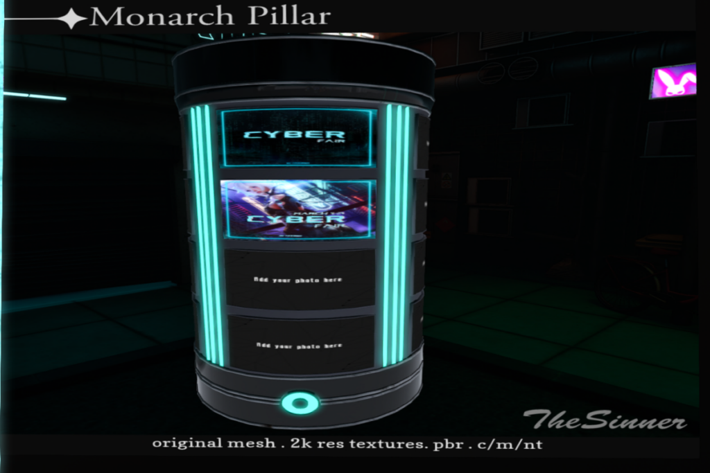 Monarch Pillar, L$499