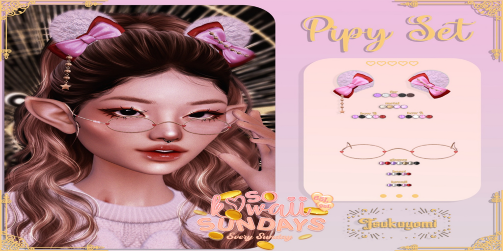 Pipy Accessory Set	&lt;a href=&quot;http://maps.secondlife.com/secondlife/Crocus%20Island/44/43/25&quot;&gt;Teleport&lt;/a&gt;