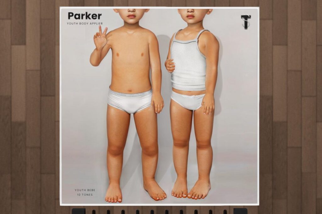 Parker Youth Body Applier - Youth Bebe, L$379 each/L$2222 FP