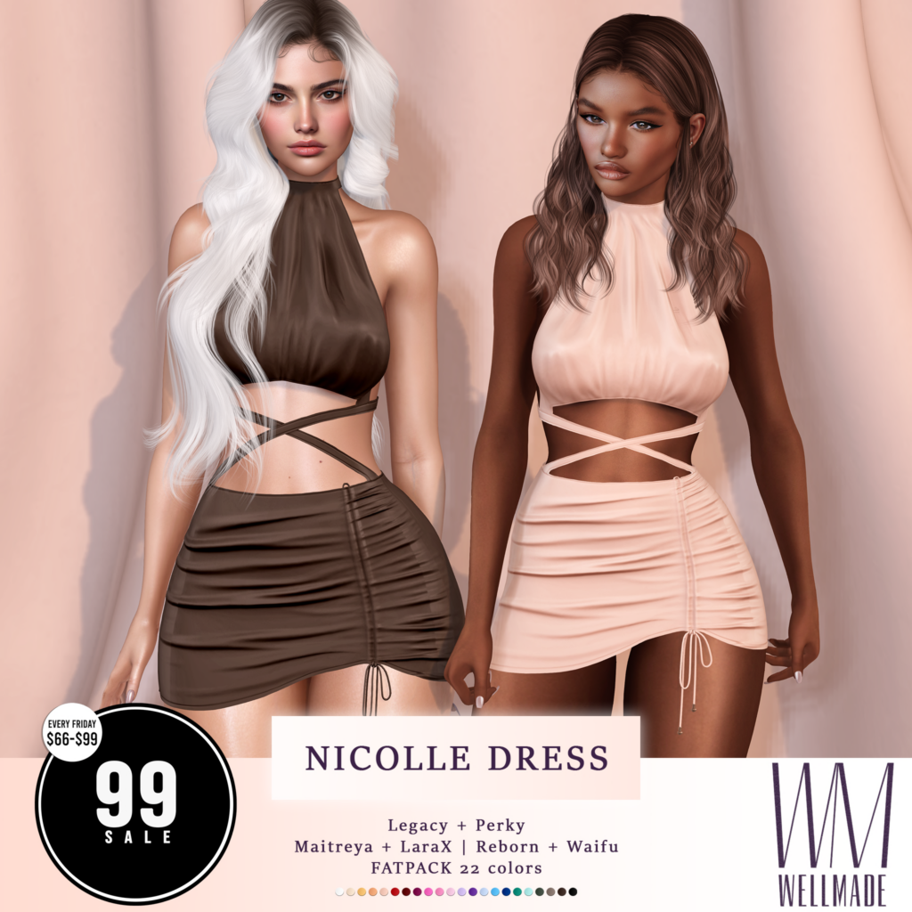 Nicolle Dress - Legacy/MaitreyaX/Reborn/+mods