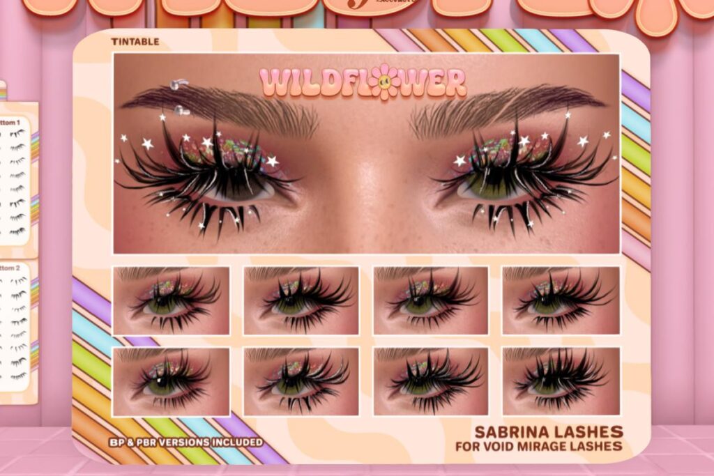 Sabrina Lashes - Void Mirage, L$450